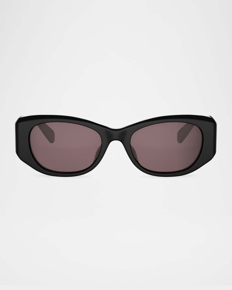 Celine 3 Dots Acetate Rectangular Sunglasses